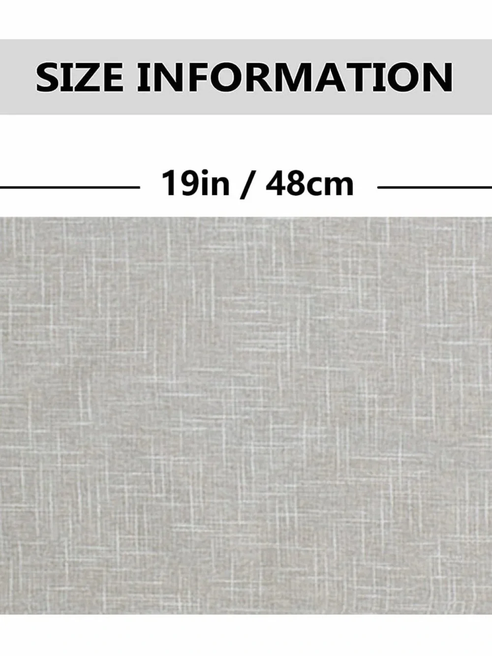 Grey and White Placemats (4)